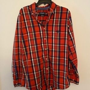 Chaps | Men’s Plaid Button Down Shirt‎